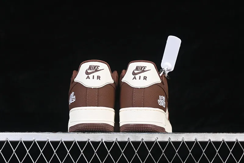 All Categories Nk Air Force 1 Air Force Series Nk Air Force 1 Low Air Force Low Nike Air Force 1'07 Low Joint Brown Cheese Print Air Force One Low Casual Shoes DF0188-127